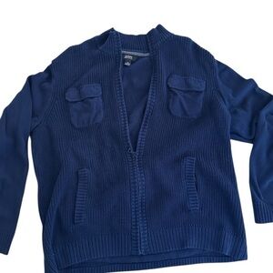 Alfani Men’s Navy Knit Sweater XXL
